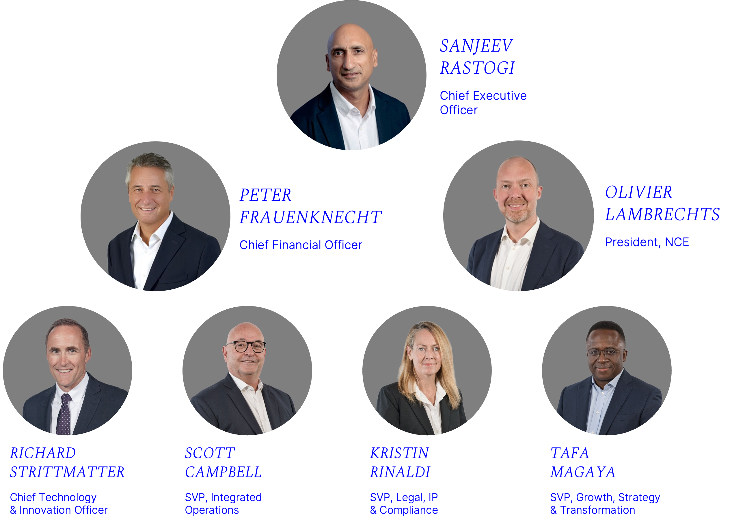 Our global leadership