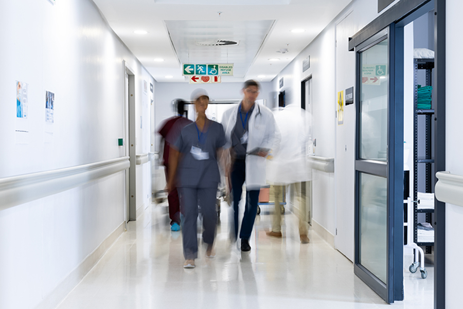 Medical Staff Reducing HAIs with Advanced Disinfection