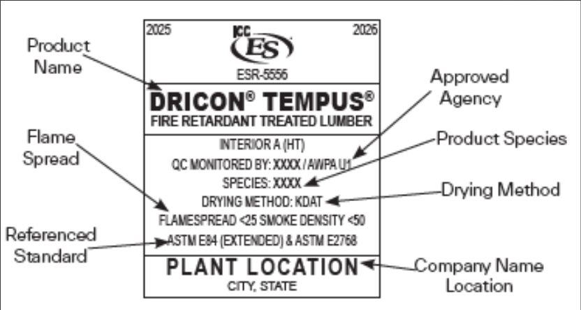 Dricon tempus Tech Spec