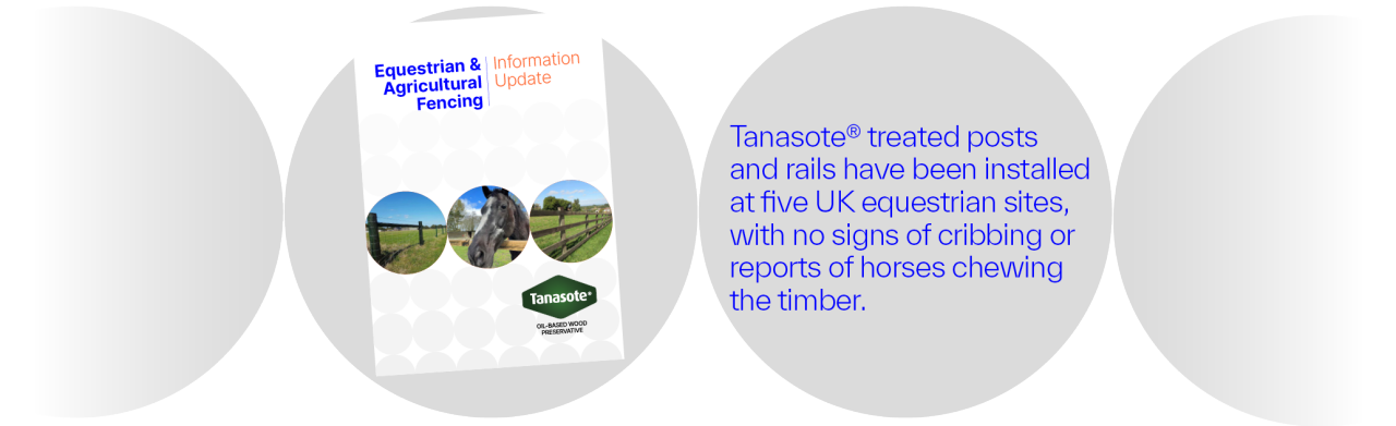 Equestrian fencing brochure image